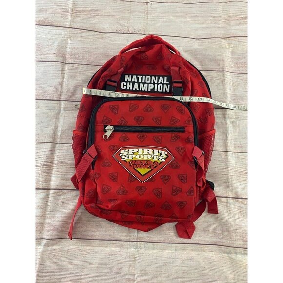 Varsity Cheerleading National Championship Spirit Sports Red Back Pack - OS - Picture 5 of 10